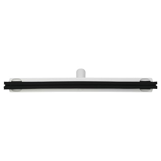Vikan 77535 Squeegee,Fixed Head,Floor,20",PP/RB,White