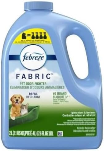 Fabric Pet Odor Fighter Refill, 67.6 fl oz, Fabric Refresher