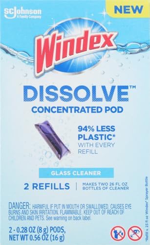WINDEX DISSOLVE PODS2PK REFILL 2X0.28FLOZ
