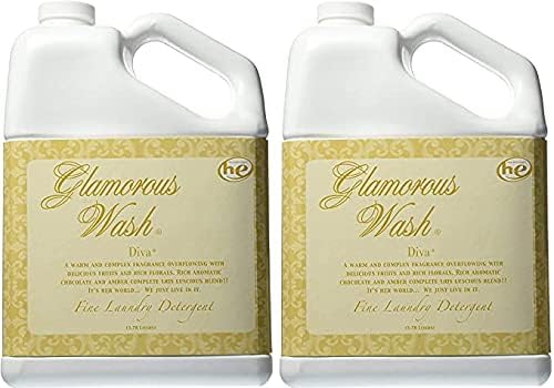 TYLER Gallon Glam Wash Laundry Detergent, Diva 128 Fl Oz (128 Fl Oz (Pack of 2))