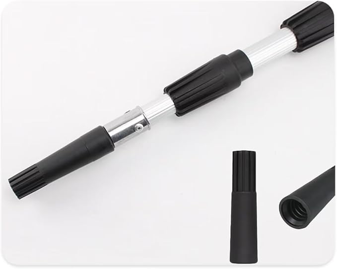 Squeegee Adapter, Changes The Threaded Tip to a Standard Friction Taper Fit, Black 4pc