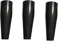 3 Pack Garden Hoe Iron Ferrule Replacement Wood Handle Sleeve Connector Welding Tube for Welded Draw Hoe Garden Tool Weeding Hollow Hoe Cultivator Stirrup Hoe with Long Handle Rake Weed Puller