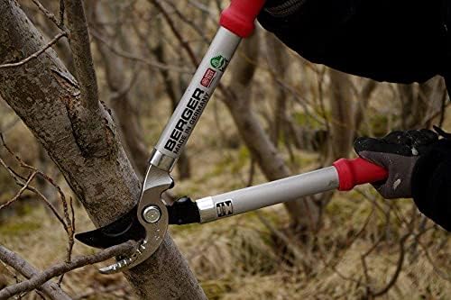 Berger Lopping shear bypass classic, length: 450 mm made of high-grade steel, pruning shear with stop damper no. 4195