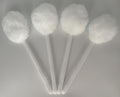 Bowl Brush Toilet Cleaning Brush Set Soft Polyester Head 15x5 inches White (12Pack)
