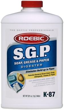 Roebic K-87-Q-12 1 Quart Soap Grease & Paper Digester