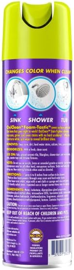 Kaboom 57037-35270 19 Oz Foam-Tastic Bathroom Cleaner With Oxi Clean (3 Pack)