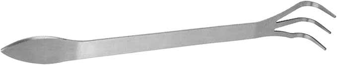 Bonsai Rake Bonsai Tree Tool Lightweight 3-Prong Stainless Steel Root Rake Loosen Soil Toool with Ergonomic Handle for Gardening Plants