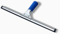 18-Inch Heavy-Duty Window Squeegee with Rubber Blade, Ideal 15 Degree Angle. Color Blue