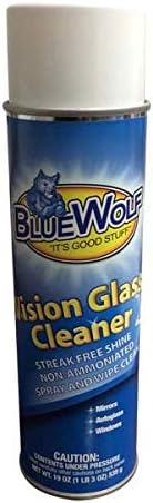 BLUE WOLF SALES & SERVICE PBW-VC Vision Glass Cleaner - 19 oz