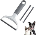 Evercare Duo Pet Hair and Lint Remover with 2 Refills, Dual-Sided Comb for Removing Pet Hair and Lint from Clothing and Furniture White