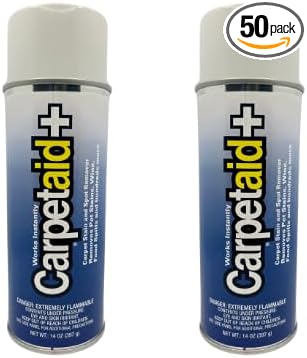 Professional Carpet Spot & Stain Remover – Removes Pet Stains, Coffee, Grease, Ink, & More – pH-Balanced Formula – 14 oz Can (2)