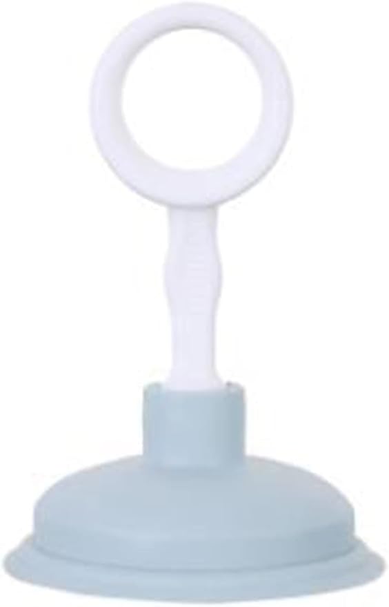 Blue Sink Plunger,Bathroom Small Drain Plunger Portable Kitchen Sink Drain Suction Cup Liquid Plumber Clog Remover Easy To Unclog,Cleaning Equipment for Bathrooms,Sinks,Baths and Showers