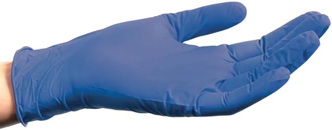ForPro Disposable Nitrile Gloves, Chemical Resistant, Powder-Free, Latex-Free, Non-Sterile, Food Safe, 4 Mil