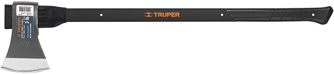 TRUPER LE-3M Premium European Style Axes, 36" Oak Handle 3 Lb (1.4 Kg)