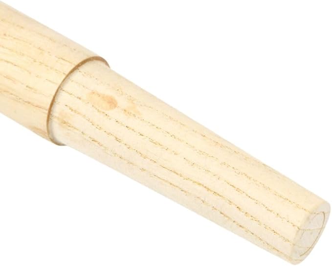 Shovel Handle Replacement – Short Wooden Handle 36cm Pitch Fork for Gardening Tool Spade, Rake, Digging, Camping, Garden Decoration, Durable D Shaped Grip with Nonslip Surface for Secure Control