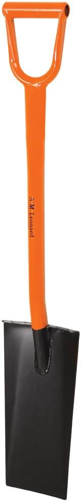 A.M. Leonard All Steel Nursery Spade with D-Grip Handle - 15 Inch Blade