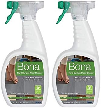 Bona Stone, Tile & Laminate Floor Cleaner Spray, 32 oz, 32 Fl Oz (32 oz (2-Bundle))