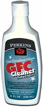 Gas Wood stove Fireplace Glass Cleaner 8 Oz Bottle Soot Remover AW Perkins 102