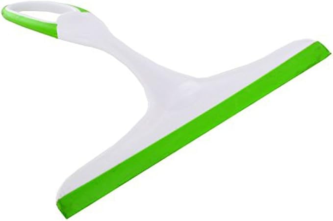 Set of 2 Black Duck Brand Slim Design 9.5" x 9" Window Shower Glass Squeegee Assorted Colors (2)
