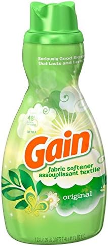 Gain Liquid Fabric Softener, Original, 41 Ounces (Pack of 2)