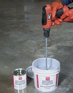 Edward Tools Paint and Mud Mixer for Drill - Mixes 1 to 3 Gallons - 15 3/4" Length - 5/16" Hex Shaft - Zinc Plated Steel - Reinforced Weld - Non Slip Hex Head - Easy Clean - Paint Mixer Attachment