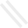 2PCS Replacement Silicon Rubber Squeegee Blade, 14 Inch (White)