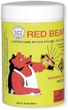 Harold Import 1734 "Red Bear" Copper & Brass Polish