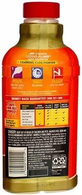 Liquid Plumber Clog Destroyer with Foaming Clog Fighter - 17 Ounces