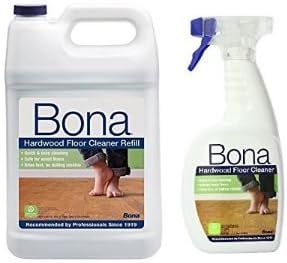 Bona Hardwood Floor Cleaner Spray FamilyValue 1Gallon and 32oz