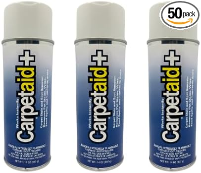 Professional Carpet Spot & Stain Remover – Removes Pet Stains, Coffee, Grease, Ink, & More – pH-Balanced Formula – 14 oz Can (3)