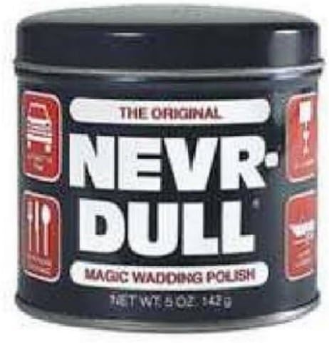 Nevr-Dull Original Model L 5 oz Magic Wadding Metal Polish - Quantity 4