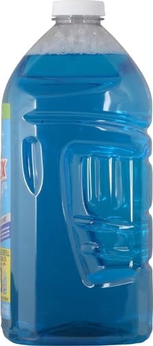 Windex Refill Glass and Window Cleaner Bottle, Bottle Made of 100% Recycled Plastic, Surface Cleaning Spray, Original Blue Scent, 2L (67.6 Fl Oz) (Pack of 6)