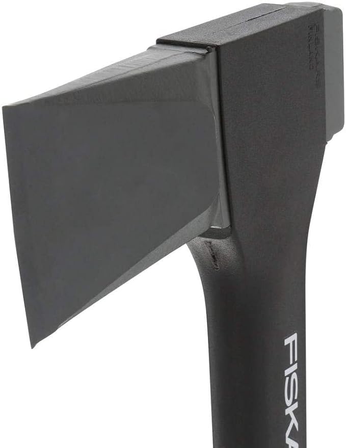 Fiskars X11 Splitting Axe Hatchet, 17" Tree Branch Cutter and Wood Axe for Small Logs with Shock-Absorbing Handle