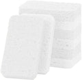 6 - Pack Non-Scratch Scrub Sponges - Sponges for Dishes and Washing Dishes, Cleaning Sponges for Kitchen Home Office, Magical 3D DIY Art and Craft Suppliers（White）