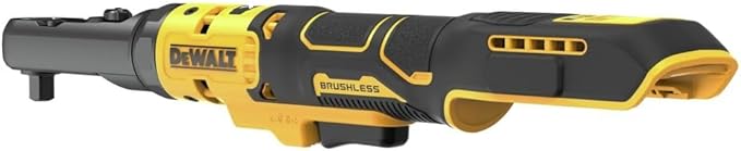 DEWALT 20V MAX XR Cordless Ratchet, 3/8" and 1/2" Sealed Head Ratchet, Bare Tool Only (DCF510B)