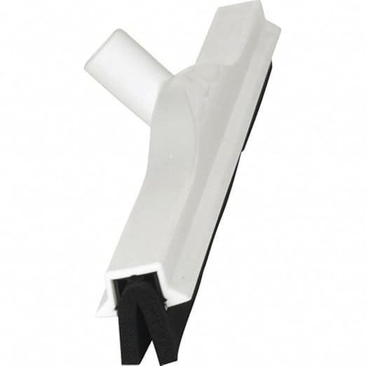Vikan 77555 Squeegee,Fixed Head,Floor,28",PP/RB,White