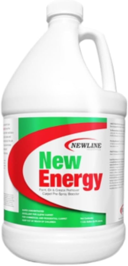 New Energy Carpet Pre-Spray, Olefin Cleaner & Solvent Booster, 1 Gallon (1)