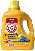 ARM & HAMMER Clean Burst, 110 Loads Liquid Laundry Detergent, 110 fl oz