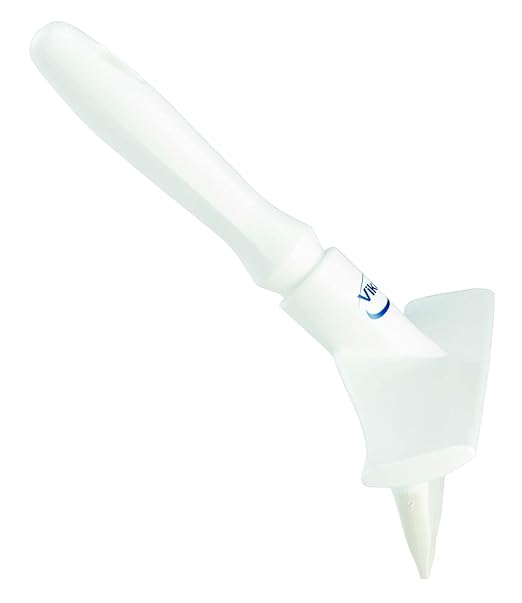 Vikan 71255 Squeegee,Ultra Hygiene,Table,10",PP/RB,WT