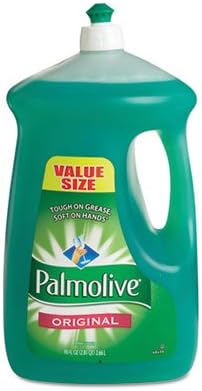 Palmolive Dishwashing Liquid, Original Scent, Green, 90oz Bottle.
