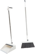 Cabilock 1set Broom and Dustpan Combination Lightweight Easy Storage Essential Home Cleaning Accessory