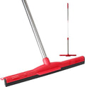 Floor Squeegee Scrubber with 51" Adjustable Pole & EVA Foam Blade – Indoor/Outdoor Use for Garage, Patio, Bathroom, Tile, Marble