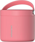 Hydrapeak 18oz Stainless Steel Vacuum Insulated Food Jar | Hot Food and Cold Food, Wide Mouth Leak-Proof Soup Jar for Adults, 10 Hours Hot and 16 Hours Cold (Neon Crush)