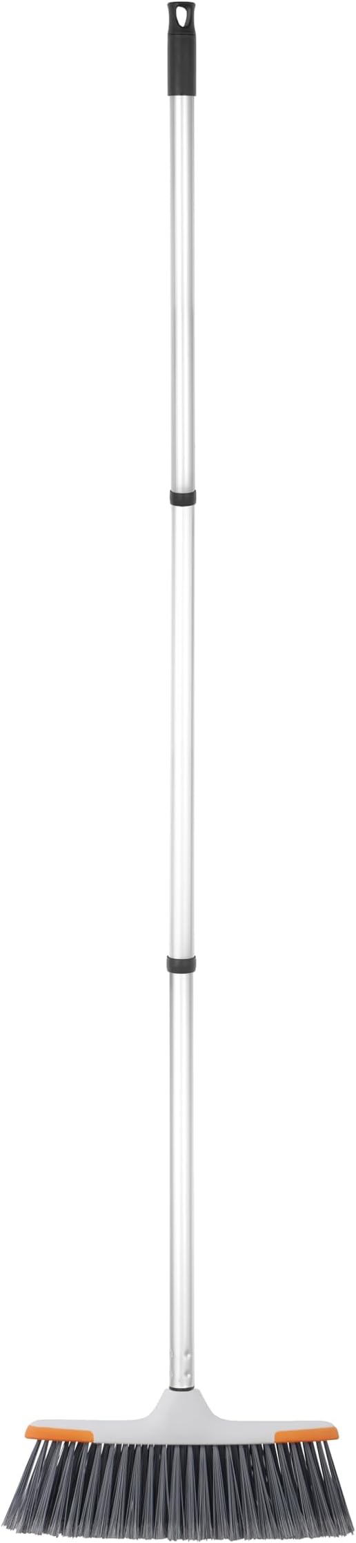 Superio Lightweight Essential Household Broom with Metal 3-Part Handle Indoor and Outdoor Use