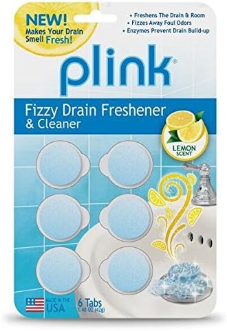 Plink Fizzy Drain Freshener and Cleaner 2-Pack and Garbage Dispoal Freshener 2-Pack