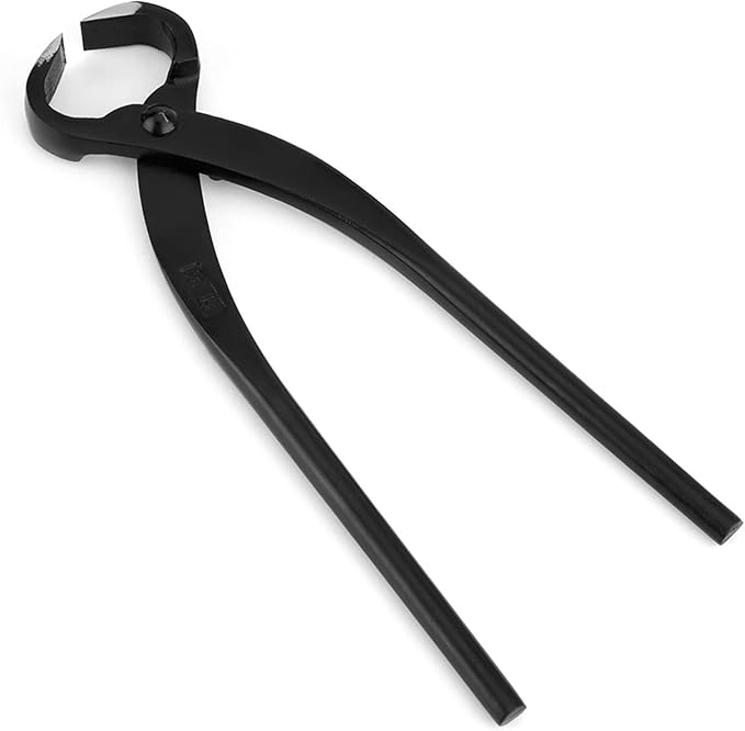 Branch Cutter Professional Bonsai Tools, Manganese Steel Alloy 205mm Concave Cutter Gardening Plants Pruner Wire Cable Pruner