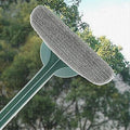Mesh Screen Cleaner - 2 in 1 Window Cleaner Brush, Glass Cleaning Scraper, Dual Purpose, Extendable (Blue)