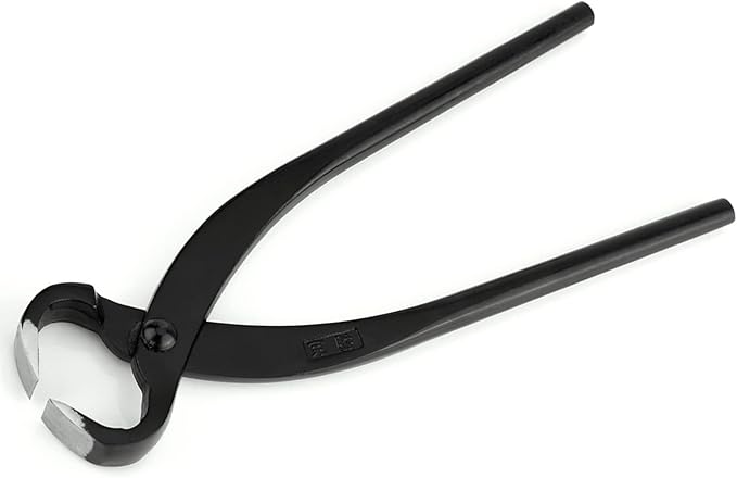 Branch Cutter Professional Bonsai Tools, Manganese Steel Alloy 205mm Concave Cutter Gardening Plants Pruner Wire Cable Pruner