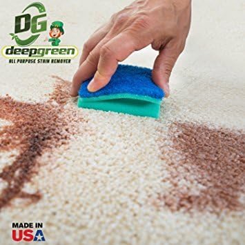 Deep Green All Purpose Stain Removal Formula - Best Carpet Cleaner - Non-Toxic, Odorless Pet Spot Remover (16oz Tub Makes up to 10 Quarts)