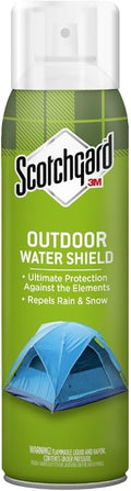Scotchgard Outdoor Water Shield, Repels Water, Ideal For Outerwear, Tents, Backpacks, Canvas, Polyester And Nylon, 10.5 Ounce Can
